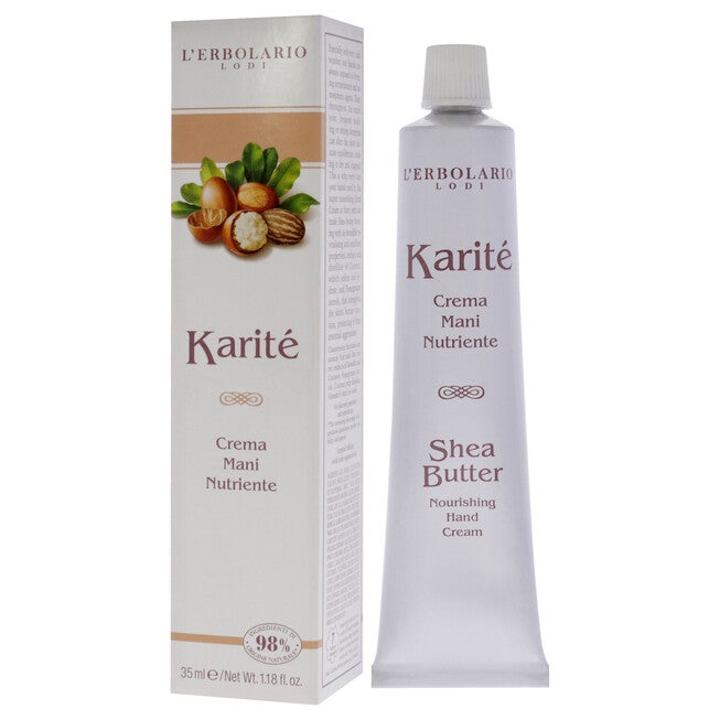 Shea Butter Nourishing Hand Cream by Lerbolario for Unisex - 1.18 oz Cream, See Description, alternate image number 3