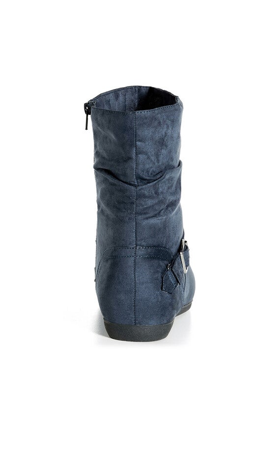 WIDE FIT Sienna Ankle Boot - navy, , alternate image number 2