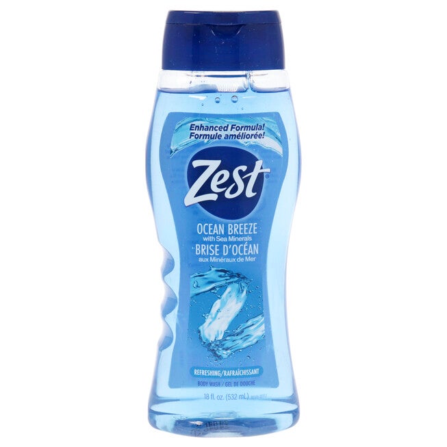 Refreshing Body Wash - Ocean Breeze by Zest for Women - 20 oz Body Wash, NA, hi-res image number null
