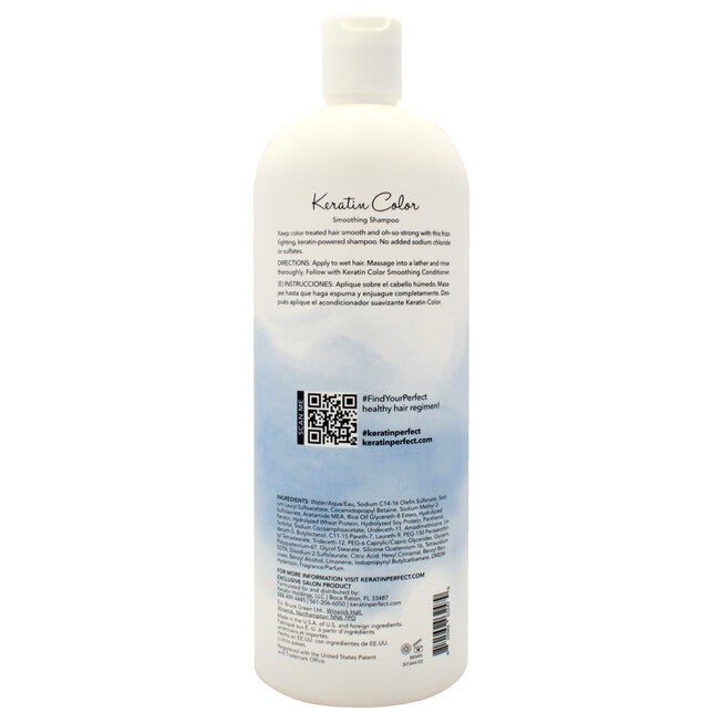 Keratin Color Shampoo by Keratin Perfect for Unisex - 32 oz Shampoo, NA, alternate image number null