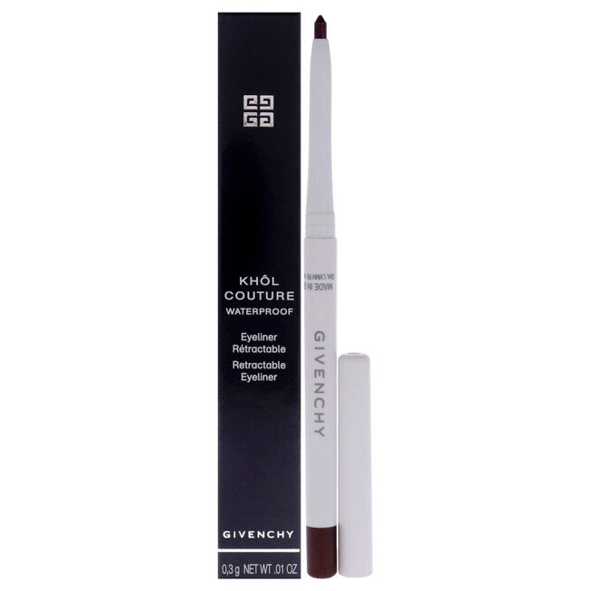 Khol Couture Waterproof Retractable Eyeliner - 02 Chestnut by Givenchy for Women - 0.01 oz Eyeliner, See Description, hi-res image number 0
