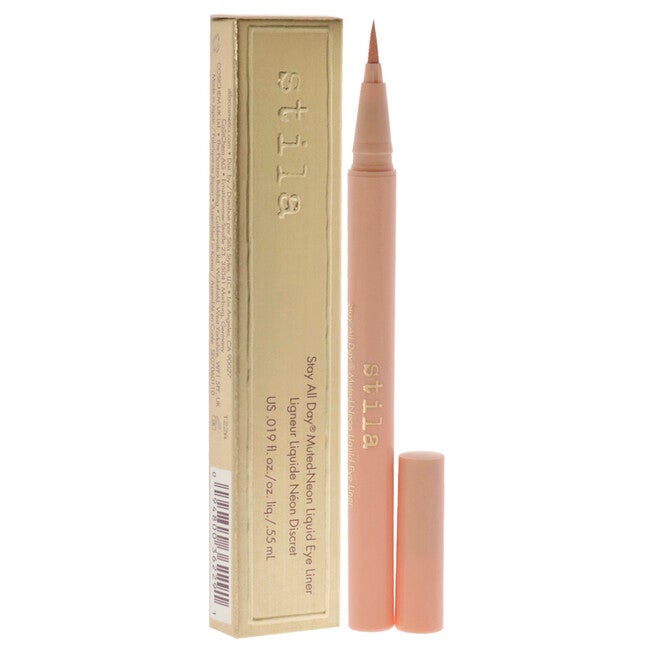Stay All Day Muted-Neon Liquid Eye Liner - Peach Party by Stila for Women - 0.019 oz Eyeliner, See Description, alternate image number 2