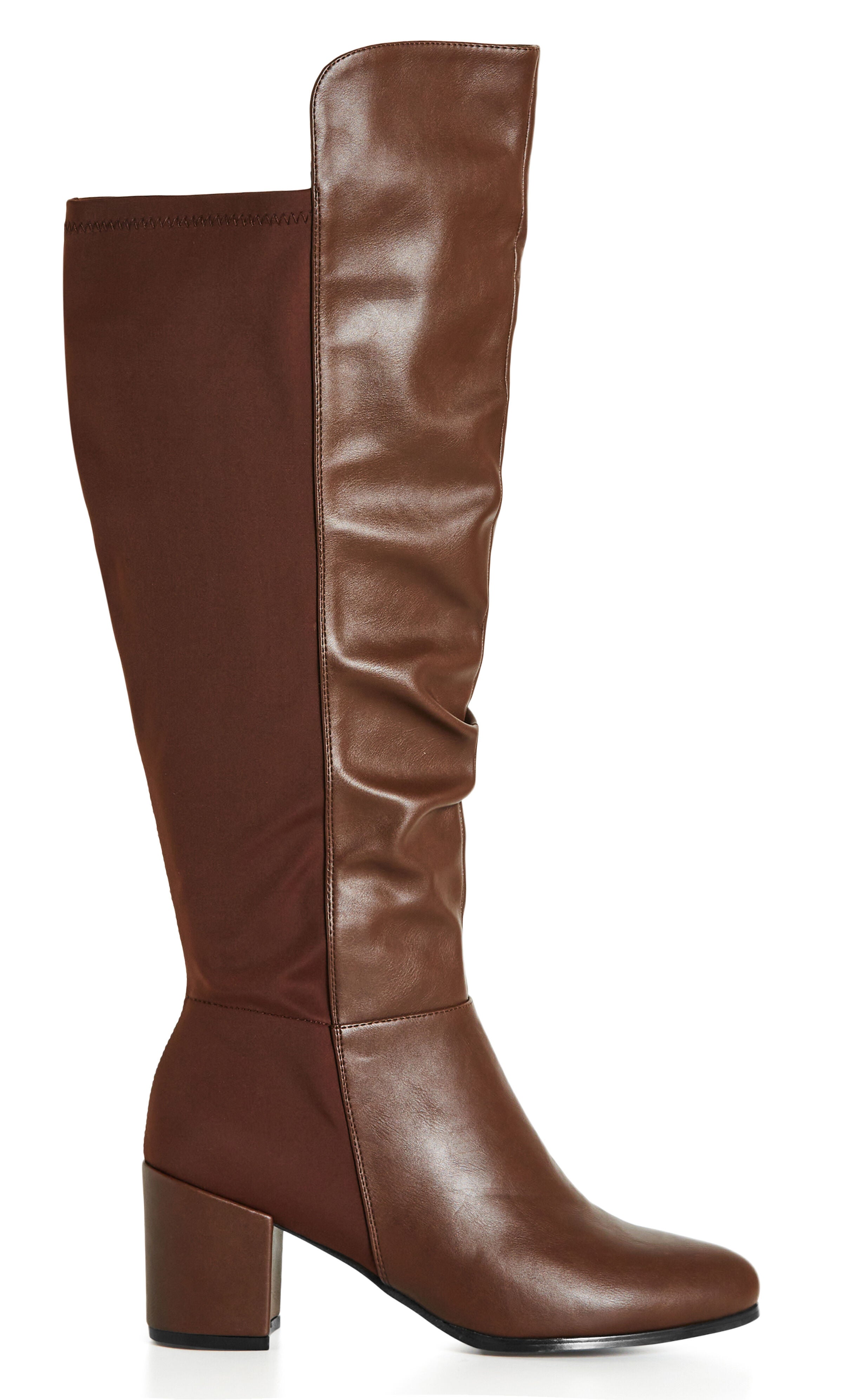 WIDE FIT Effie Tall Boot - brown, , alternate image number 1