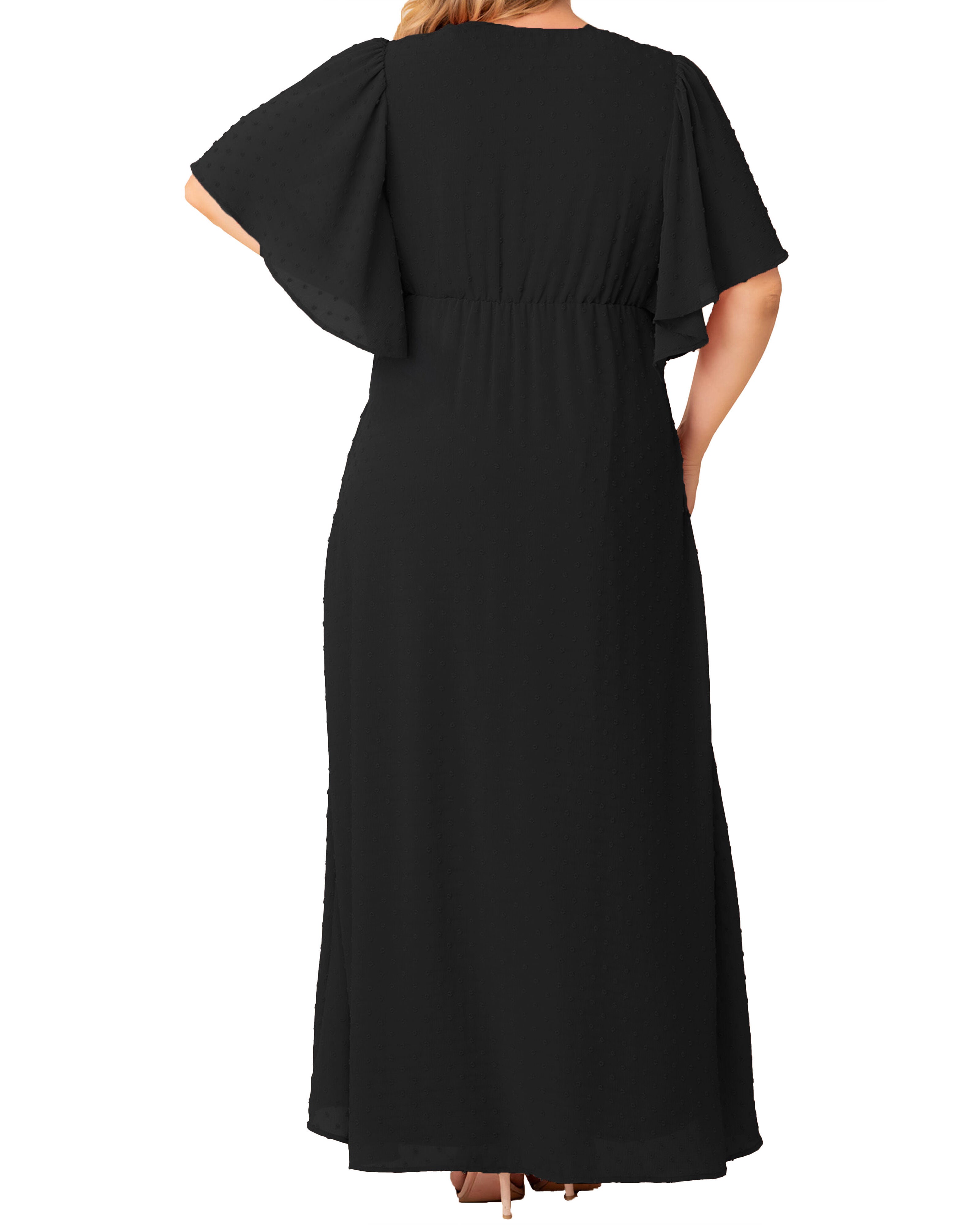 Carmella Evening Gown, ONYX / Black, alternate image number 1