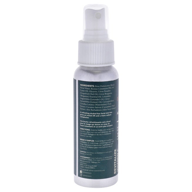Revitalize Vitamin C Hydrating Facial Mist - Aloe and Citrus Boost by Naturemary for Unisex - 2.7 oz Mist, See Description, alternate image number 2