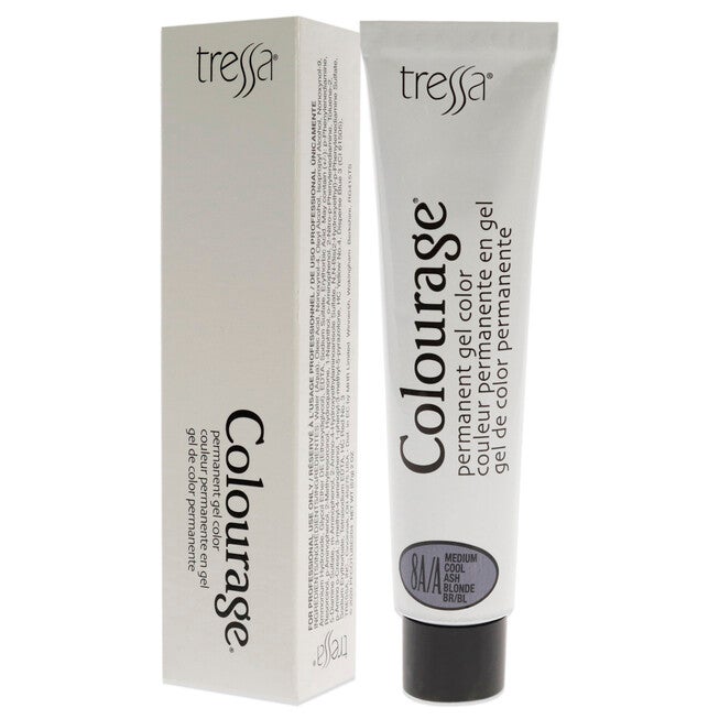 Colourage Permanent Gel Color - 8AA Medium Cool Ash Blonde by Tressa for Unisex - 2 oz Hair Color, See Description, alternate image number 3