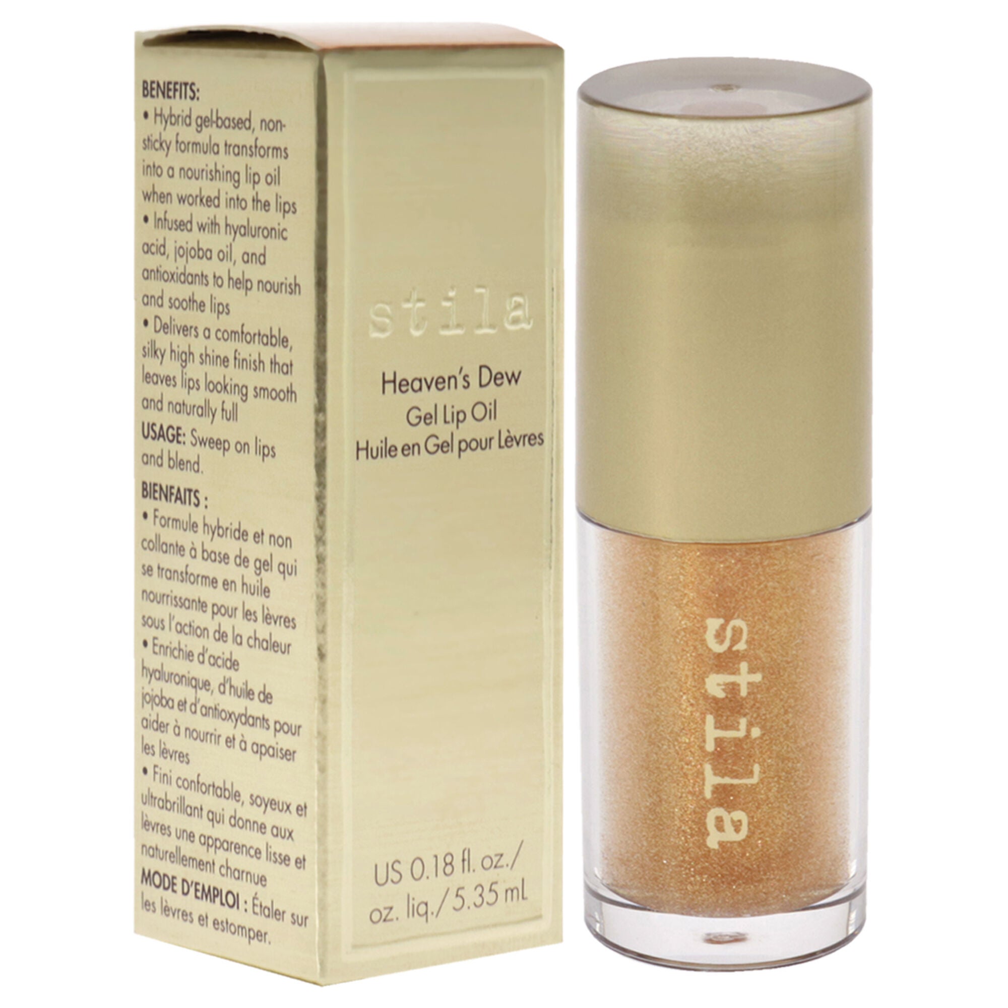 Heavens Dew Gel Lip Oil - Galaxy by Stila for Women - 0.18 oz Lip Oil, , alternate image number 7