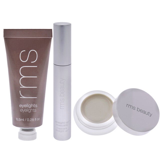 Shine plus Define Collection by RMS Beauty for Women - 3 Pc 0.28oz Eyelights Cream Eye Shadow, 0.17oz Living Luminizer, 0.34oz Mascara, , alternate image number 6