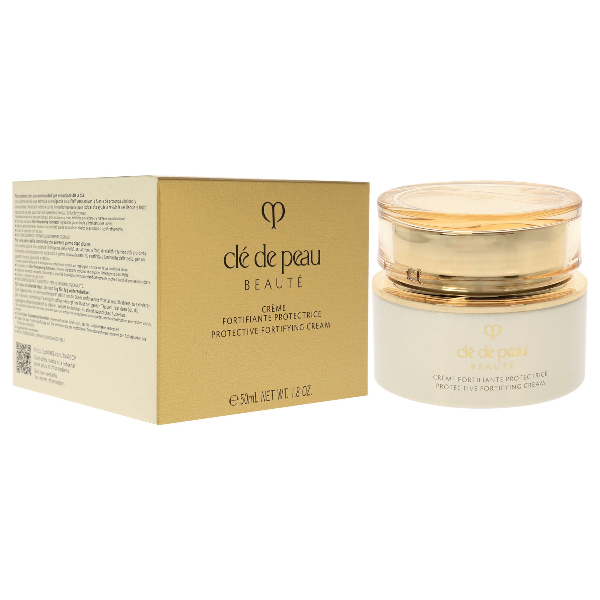 Protective Fortifying Cream SPF 20 by Cle De Peau for Women - 1.8 oz Cream, , alternate image number 6
