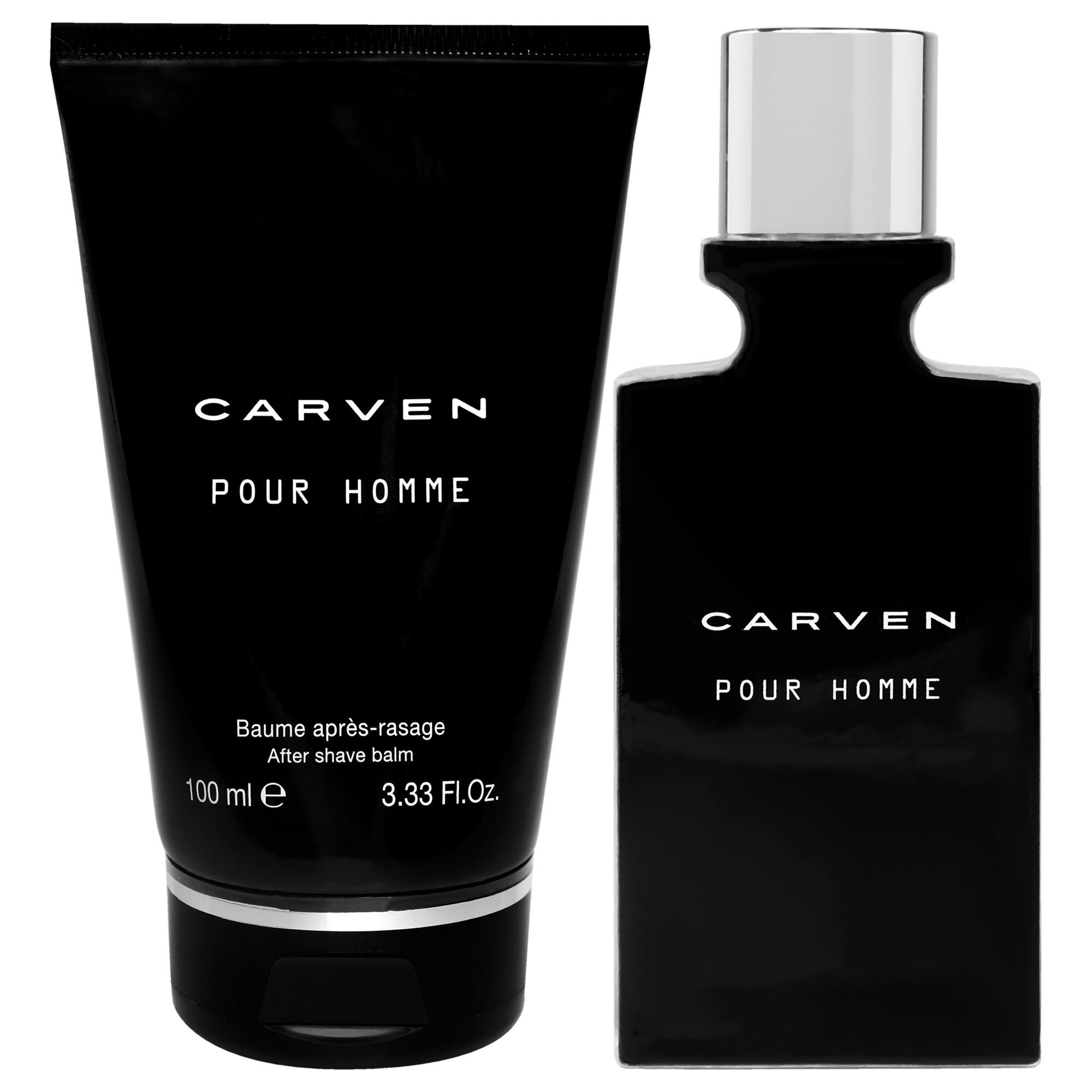 Carven Pour Homme by Carven for Men - 2 Pc Gift Set 1.66oz EDT Spray, 3.33oz After Shave Balm, See Description, alternate image number 3
