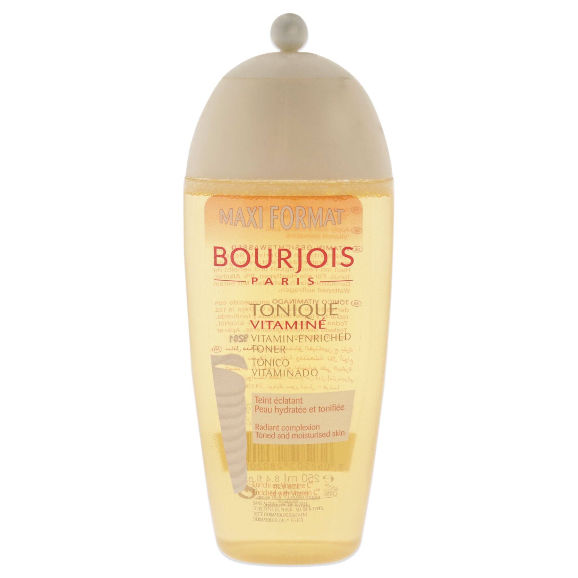 Maxi Format Vitamin-Enriched Toner by Bourjois for Women - 8.4 oz Toner, See Description, hi-res image number 0