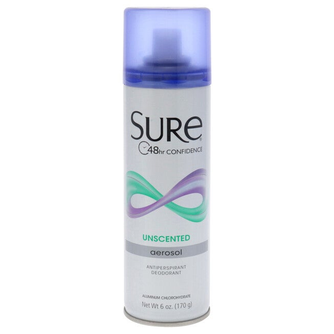 Aerosol Anti-Perspirant and Deodorant - Unscented, See Description, hi-res image number 0