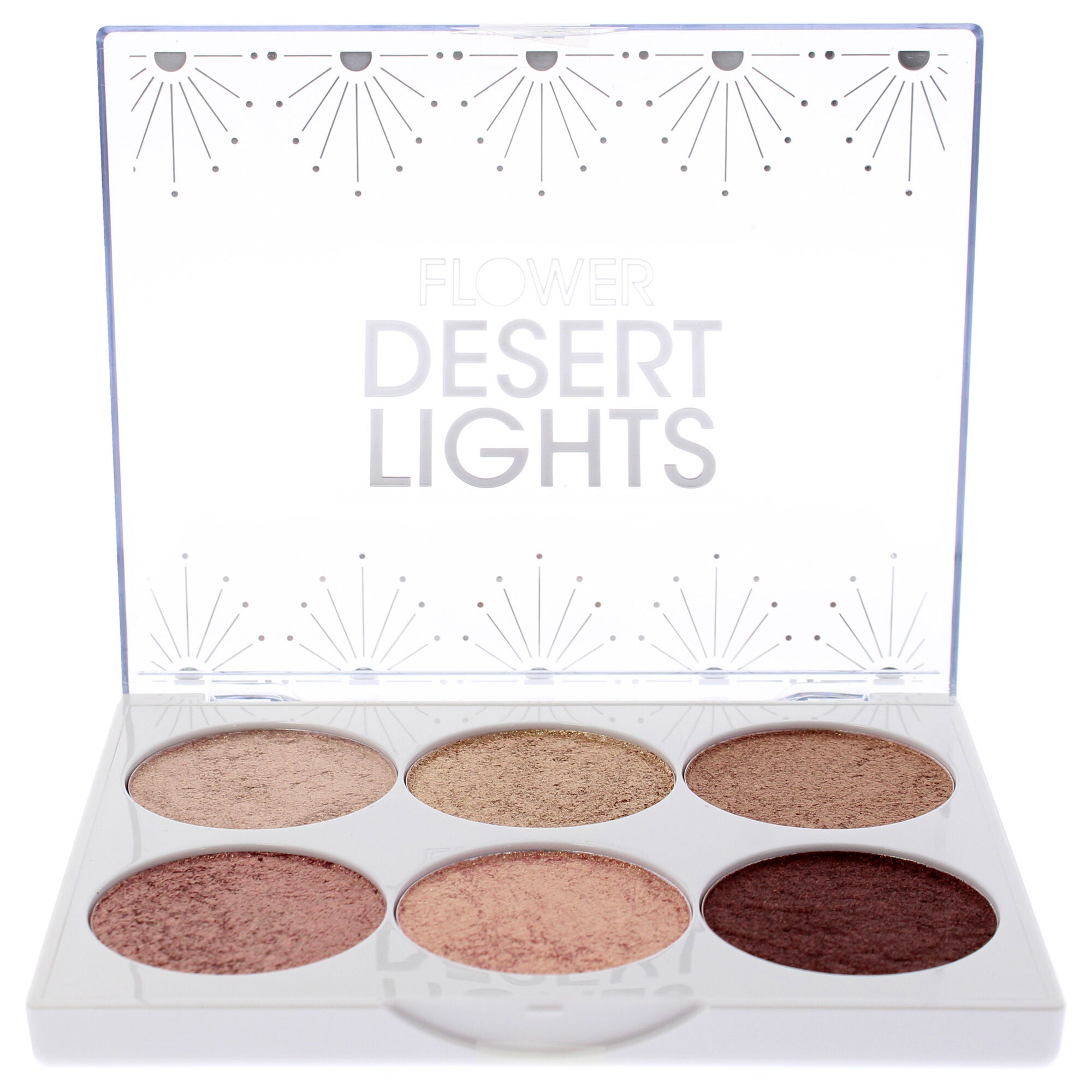 Desert Lights Shadow Palette by Flower Beauty for Women - 0.7 oz Palette, See Description, alternate image number 1