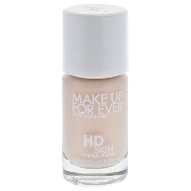 HD Skin Hydra Glow - 1R00 Cool Shell by Make Up For Ever for Women - 1.01oz Foundation, See Description, alternate image number 4