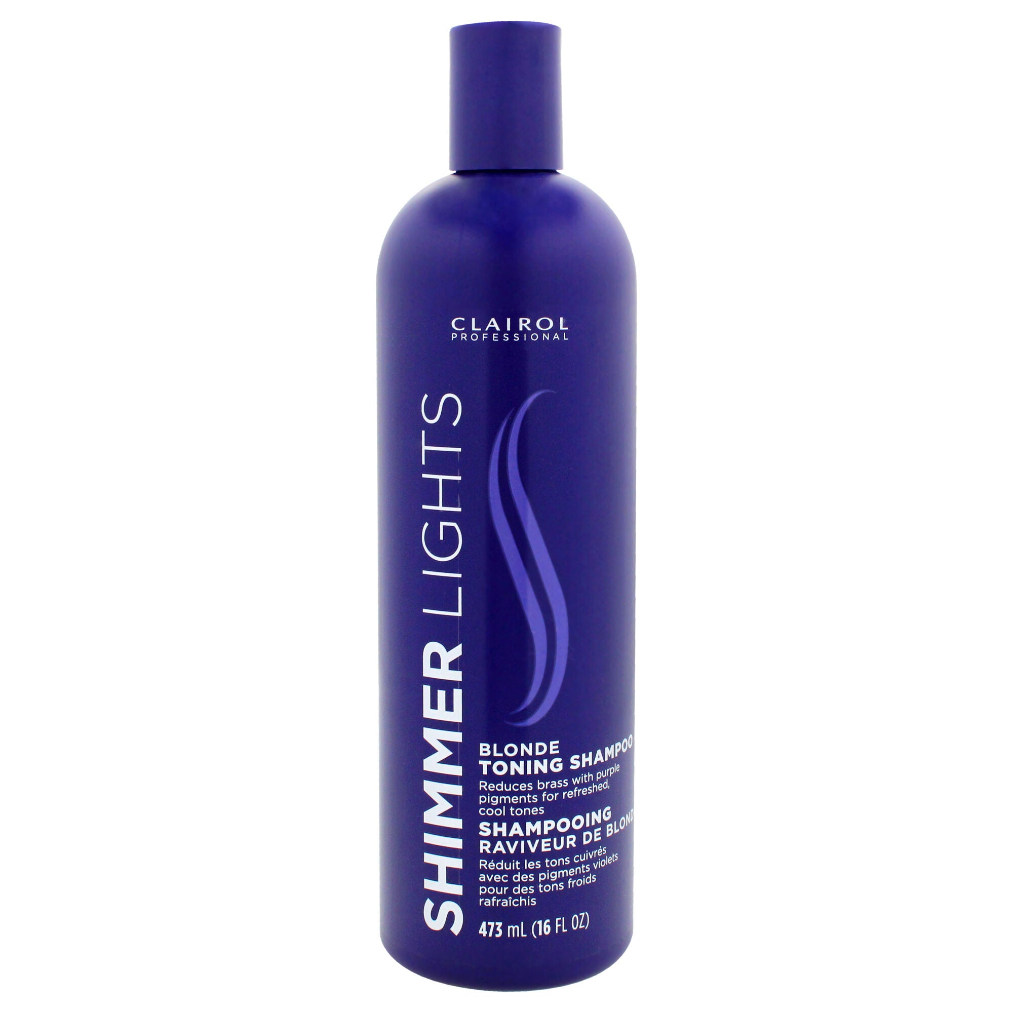 Shimmer Lights Blonde and Silver Shampoo by Clairol for Unisex - 16 oz Shampoo, See Description, hi-res image number 0