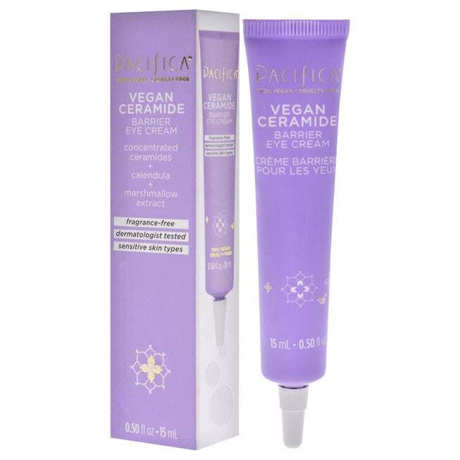 Vegan Ceramide Eye Cream by Pacifica for Women - 0.5 oz Cream, See Description, alternate image number 3