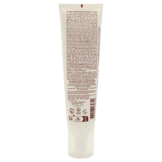 Sun Protective Fluid SPF 50 by Phyts for Unisex - 3.3 oz Sunscreen, See Description, alternate image number 2