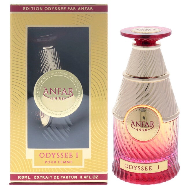 Edition Odyssee I by Anfar for Women - 3.4 oz Extrait De Parfum Spray, See Description, hi-res image number 0