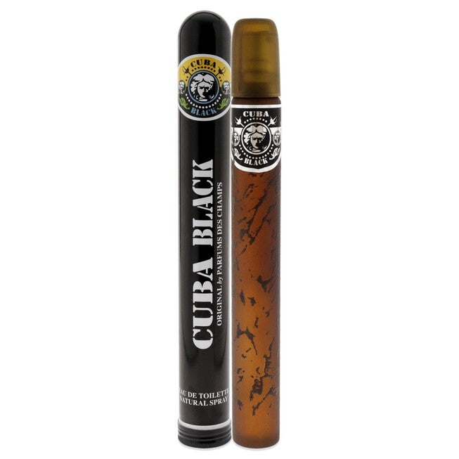 Cuba Black by Cuba for Men - 1.17 oz EDT Spray, See Description, hi-res image number 0