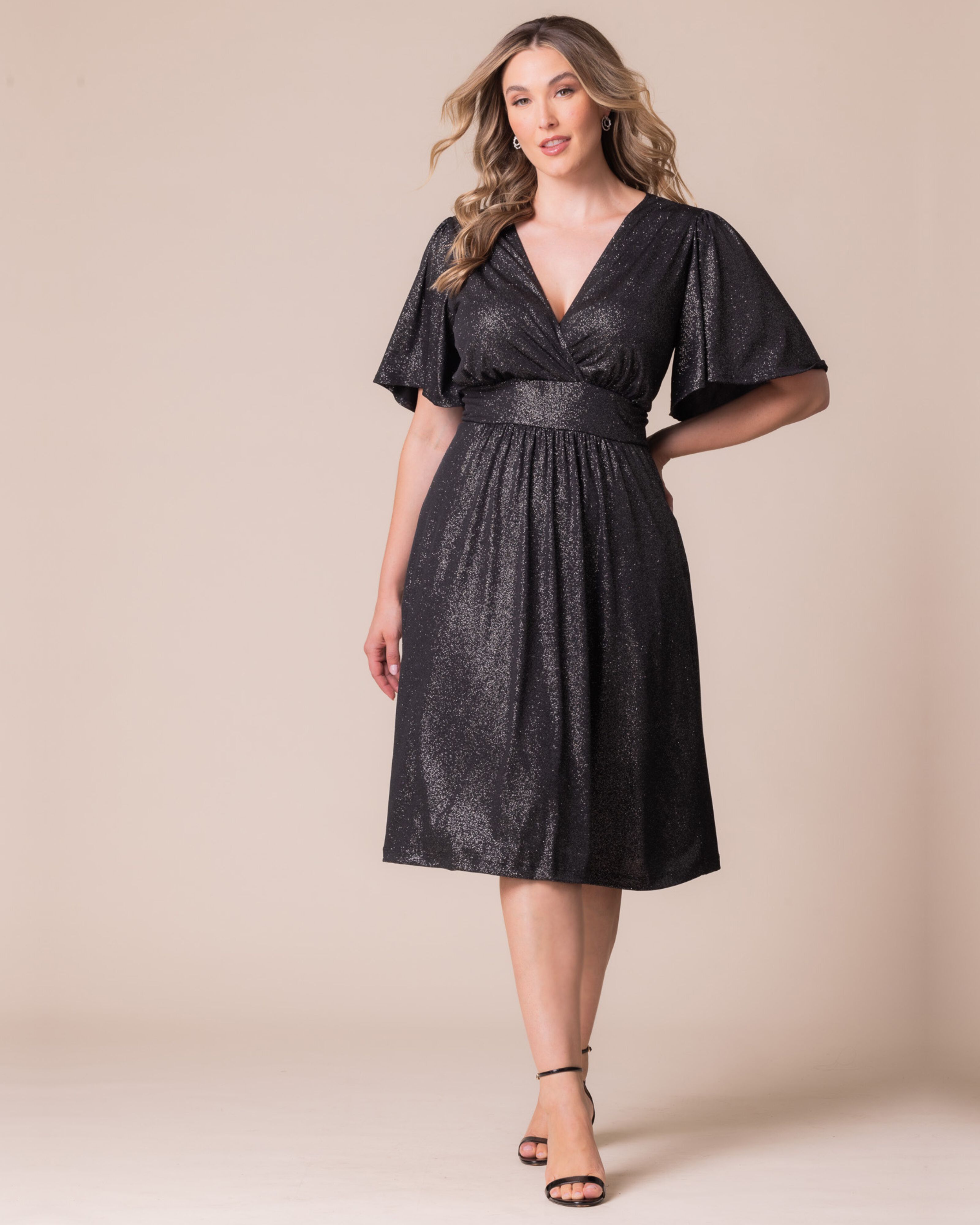 Crystal Cove Cocktail Dress, SILVER STARLIGHT / Silver, alternate image number 4