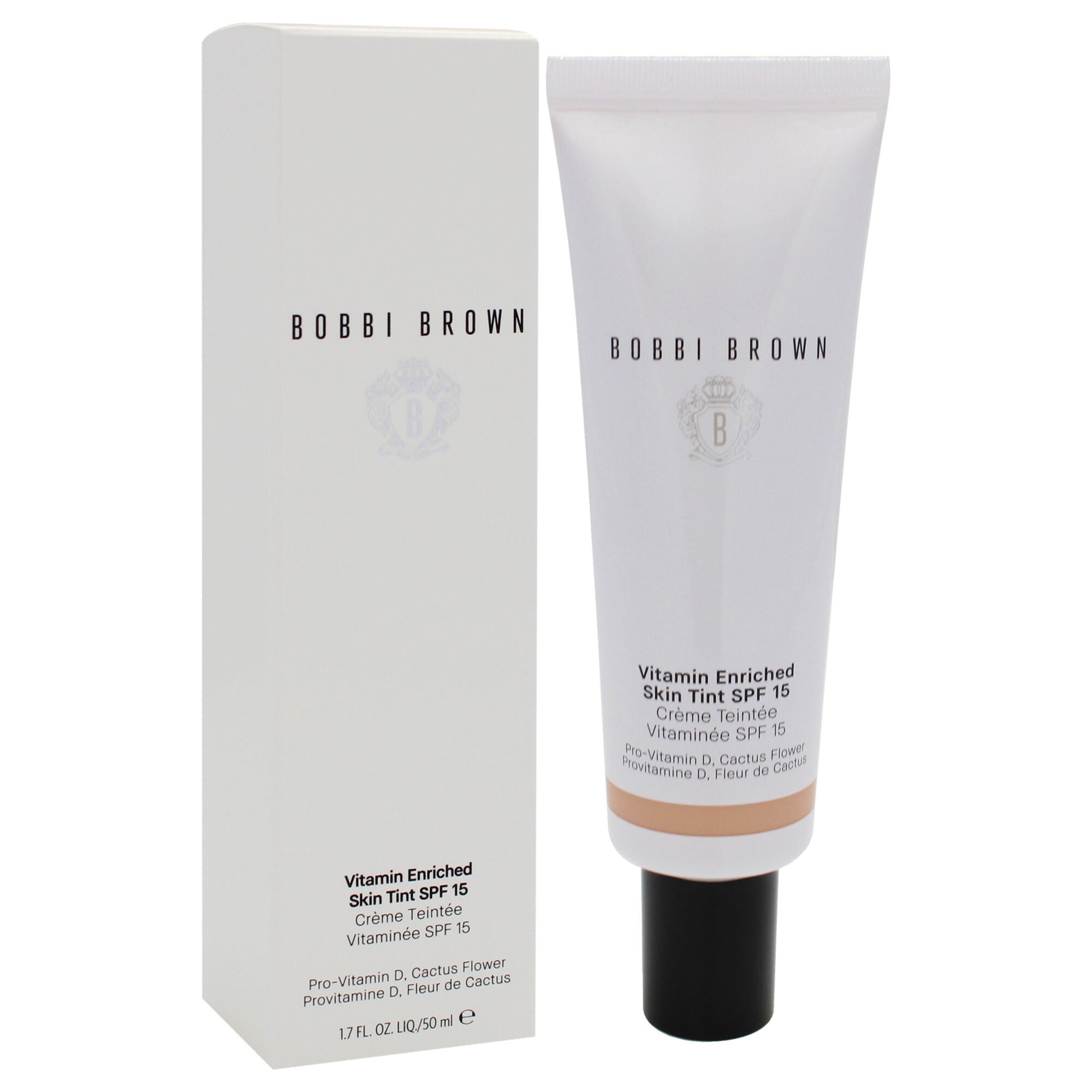 Vitamin Enriched Skin Tinted Moisturizer SPF 15 - 3 Light Neutral by Bobbi Brown for Women - 1.7 oz Moisturizer, See Description, alternate image number 1