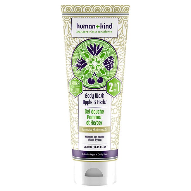 Body Wash - Apple and Herbs by Human+Kind for Unisex - 8.45 oz Body Wash, See Description, hi-res image number 0