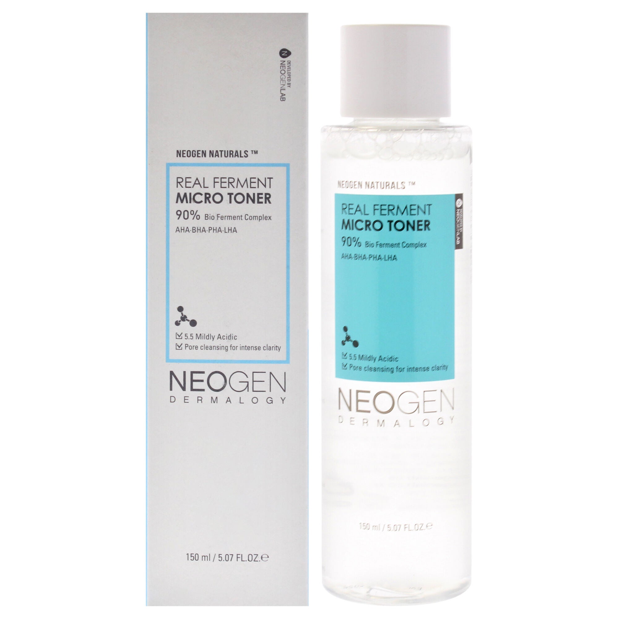 Dermalogy Real Ferment Micro Toner by Neogen for Unisex - 5.07 oz Toner, See Description, hi-res image number 0