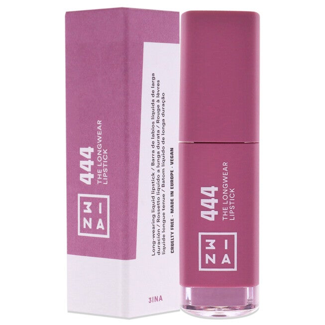 The Longwear Lipstick - 444 Lilac by 3INA for Women - 0.20 oz Lipstick, , alternate image number 7
