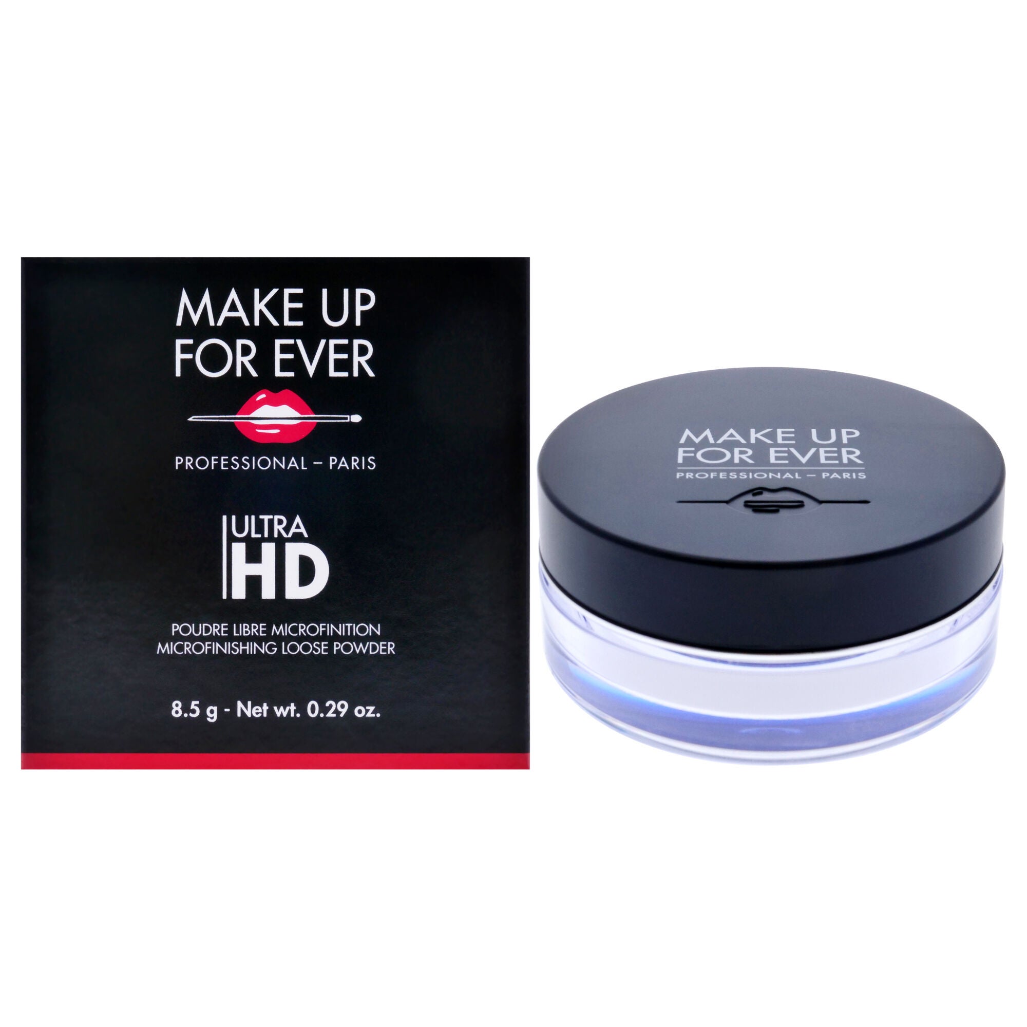 Ultra HD Microfinishing Loose Powder - 1 Translucent by Make Up For Ever for Women - 0.29 oz Powder, See Description, hi-res image number 0