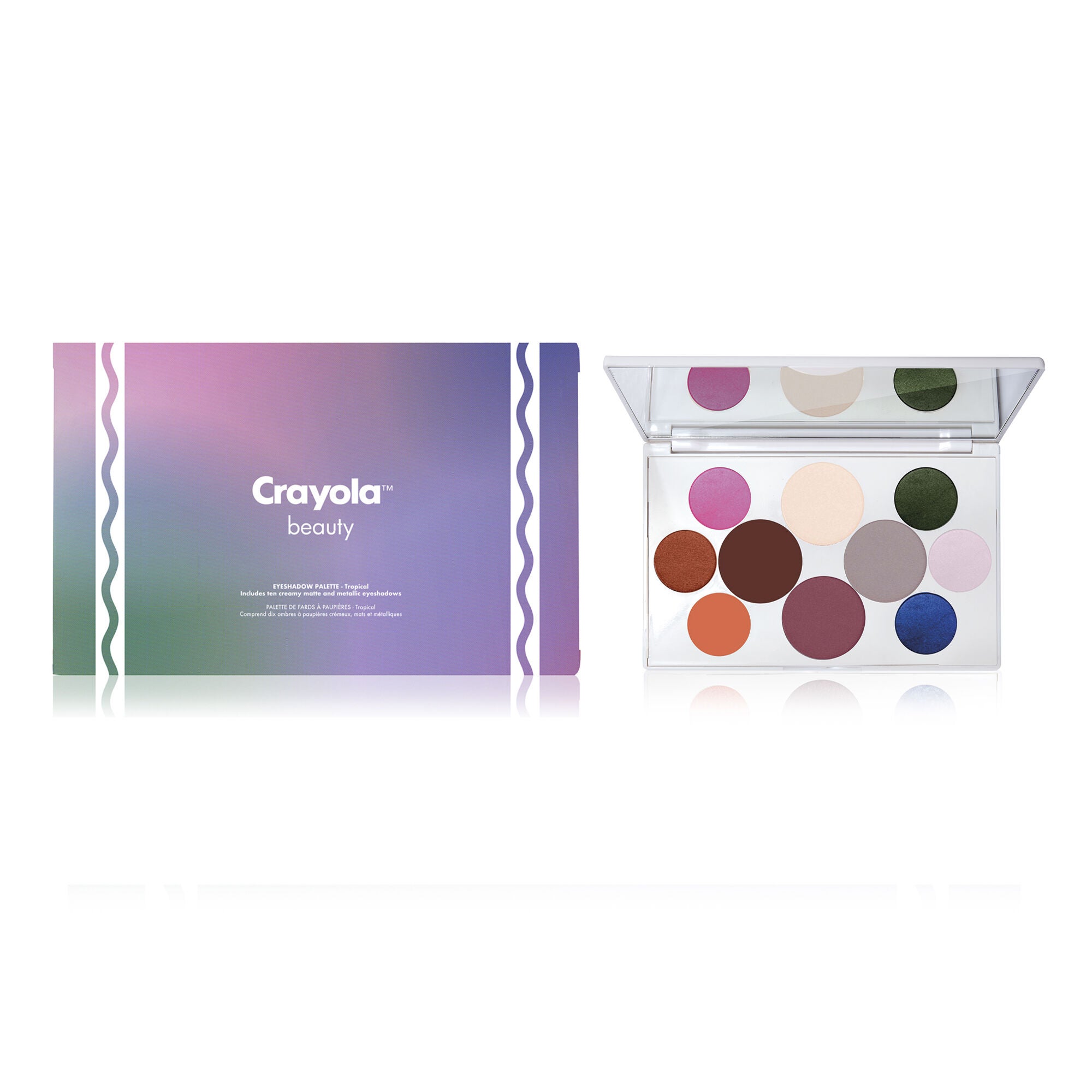 Crayola Eyeshadow Palette - Tropical by Crayola for Women - 0.63 oz Eye Shadow, , alternate image number 5