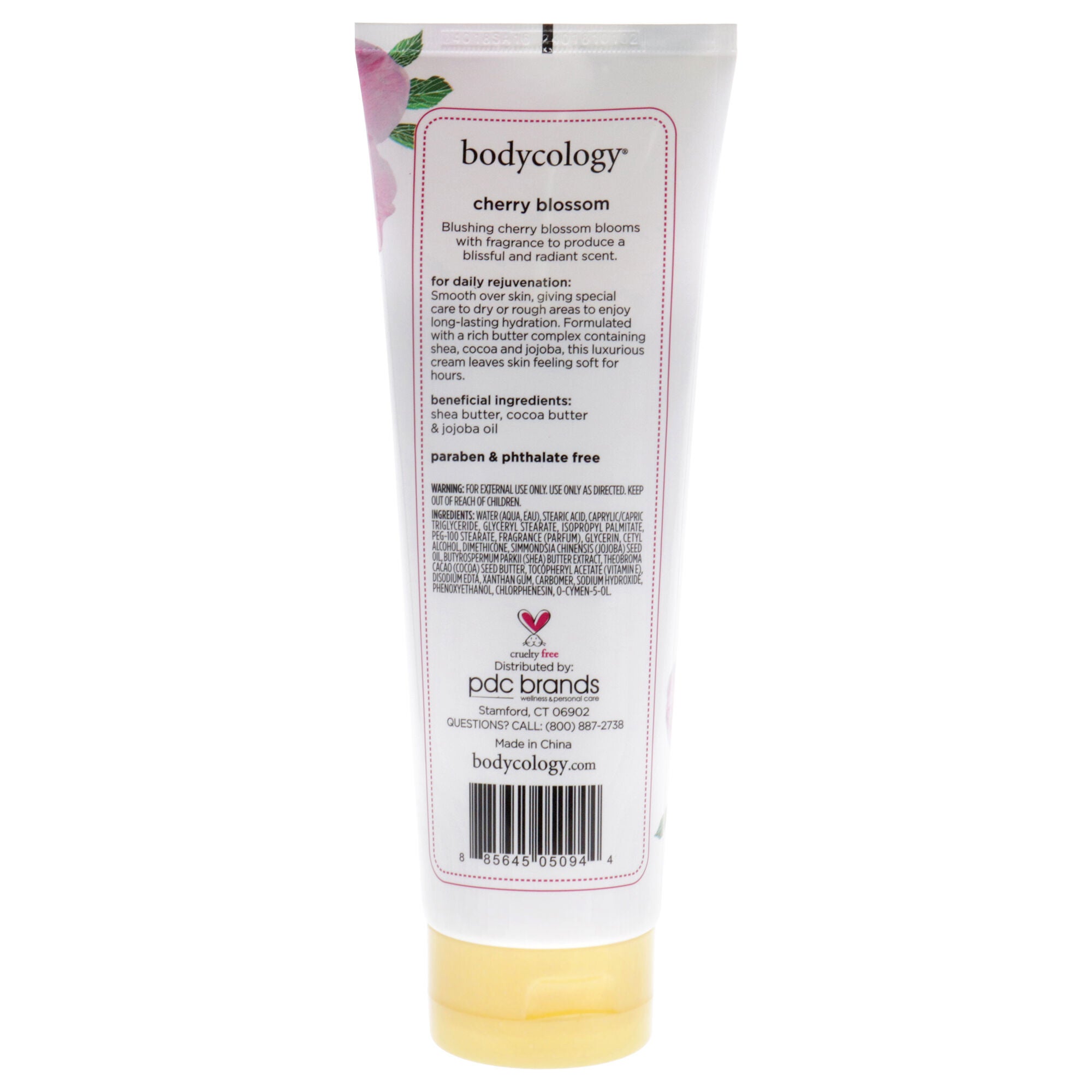 Body Cream - Cherry Blossom by Bodycology for Women - 8 oz Body Cream, See Description, alternate image number 1