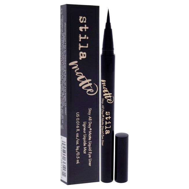 Stay All Day Matte Liquid Eye Liner - Intense Black by Stila for Women - 0.016 oz Eyeliner, See Description, alternate image number 2