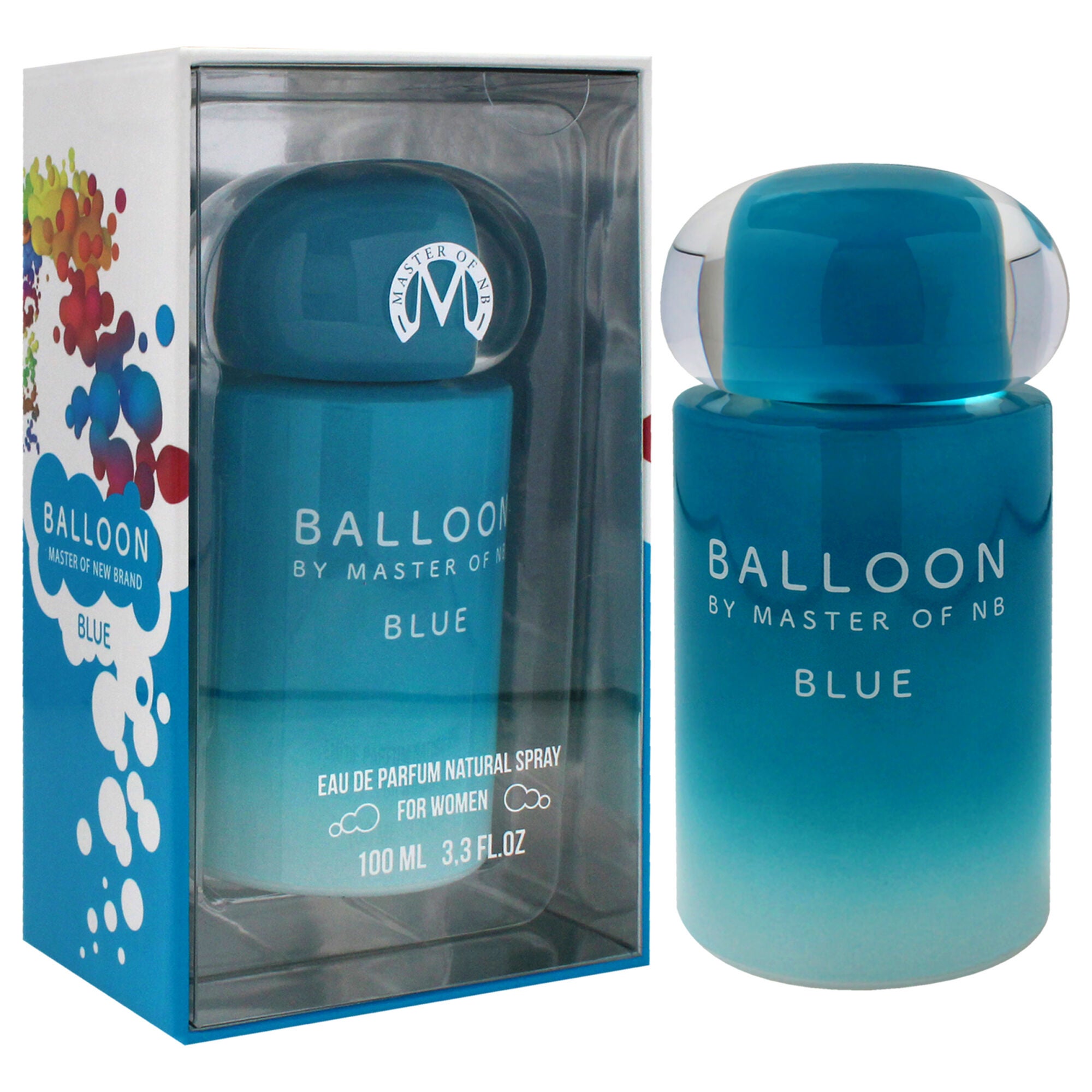Master Balloon Blue by New Brand for Women - 3.3 oz EDP Spray, See Description, alternate image number 2