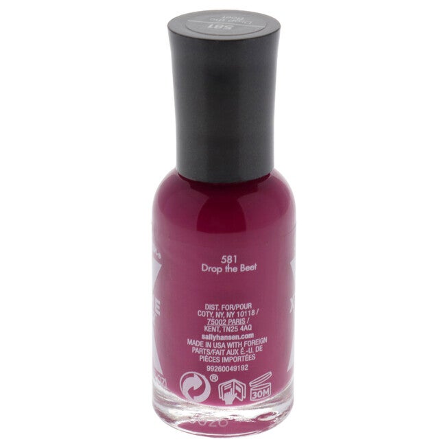 Xtreme Wear Nail Color - 581 Drop The Beet by Sally Hansen for Women - 0.4 oz Nail Polish, See Description, alternate image number 1