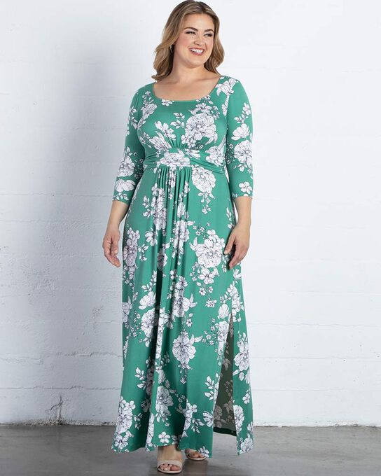 Maya Maxi Dress, Sea Glass Blooms, hi-res image number null