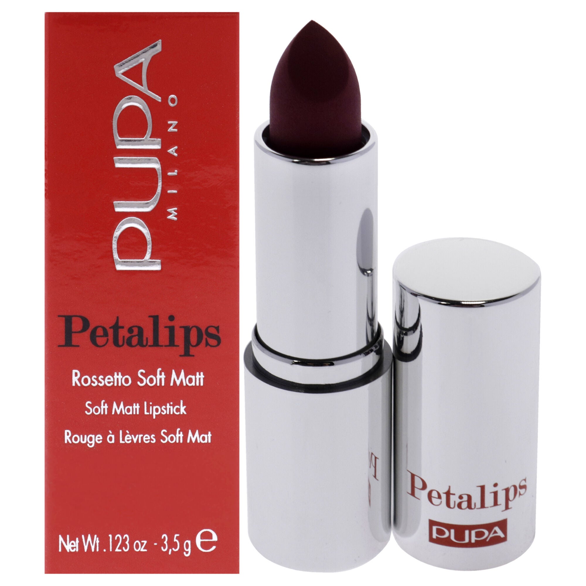 Petalips Soft Matt Lipstick - 011 Vibrant Tulip by Pupa Milano for Women - 0.123 oz Lipstick, See Description, hi-res image number 0