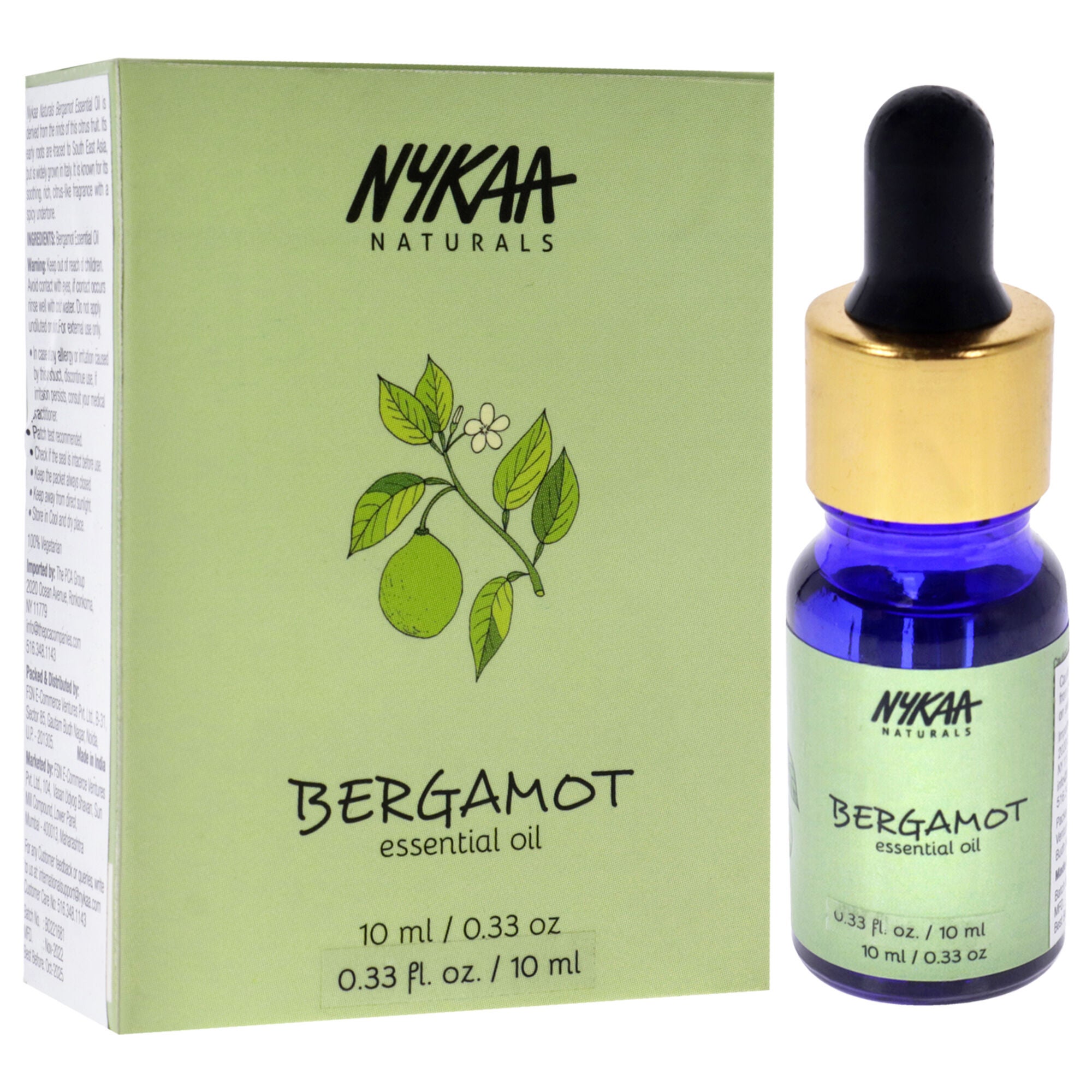 Essential Oil - Bergamot by Nykaa Naturals for Women - 0.33 oz Oil, See Description, alternate image number 2