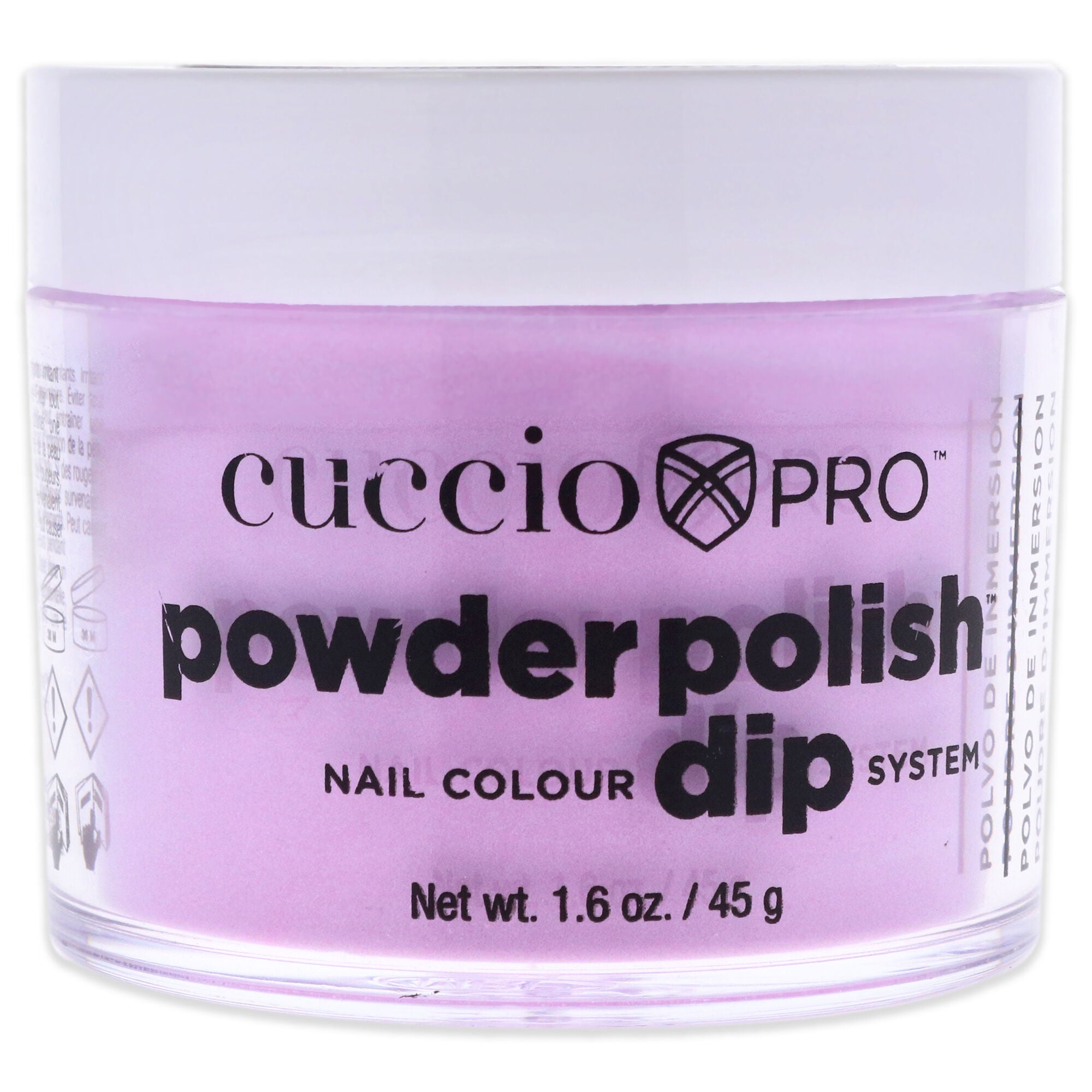 Pro Powder Polish Nail Colour Dip System - Cotton Candy Sorbet by Cuccio Colour for Women - 1.6 oz Nail Powder, Purple, hi-res image number 0