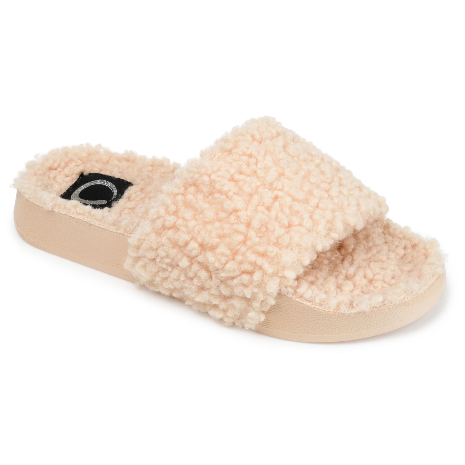 Women's Faux Fur Haimi Slipper, Beige, hi-res image number 0