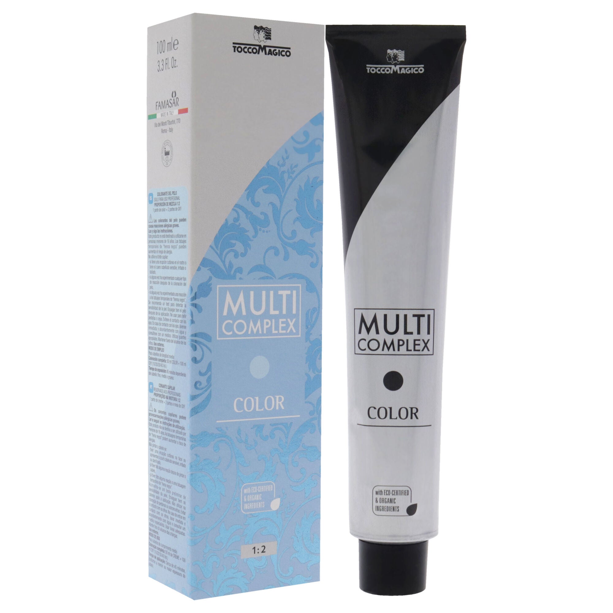 Multi Complex Permanet Hair Color - 12.08 Pearl by Tocco Magico for Unisex - 3.38 oz Hair Color, See Description, alternate image number 2