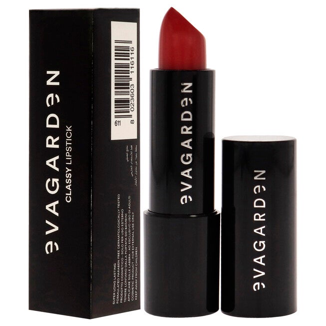 Classy Lipstick - 611 Tango Red by Evagarden for Women - 0.10 oz Lipstick, , alternate image number 7