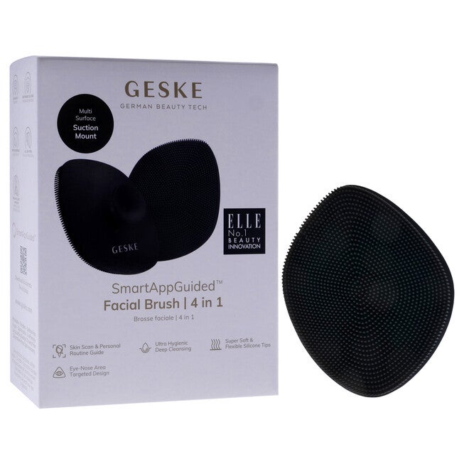 Facial Brush 4 in 1 - Gray by Geske for Women - 1 Pc Brush, NA, alternate image number null