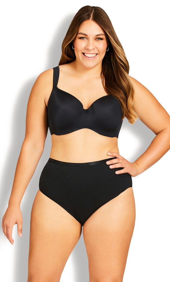 Basic Modern Brief 3 Pack- black, Black, hi-res image number 0