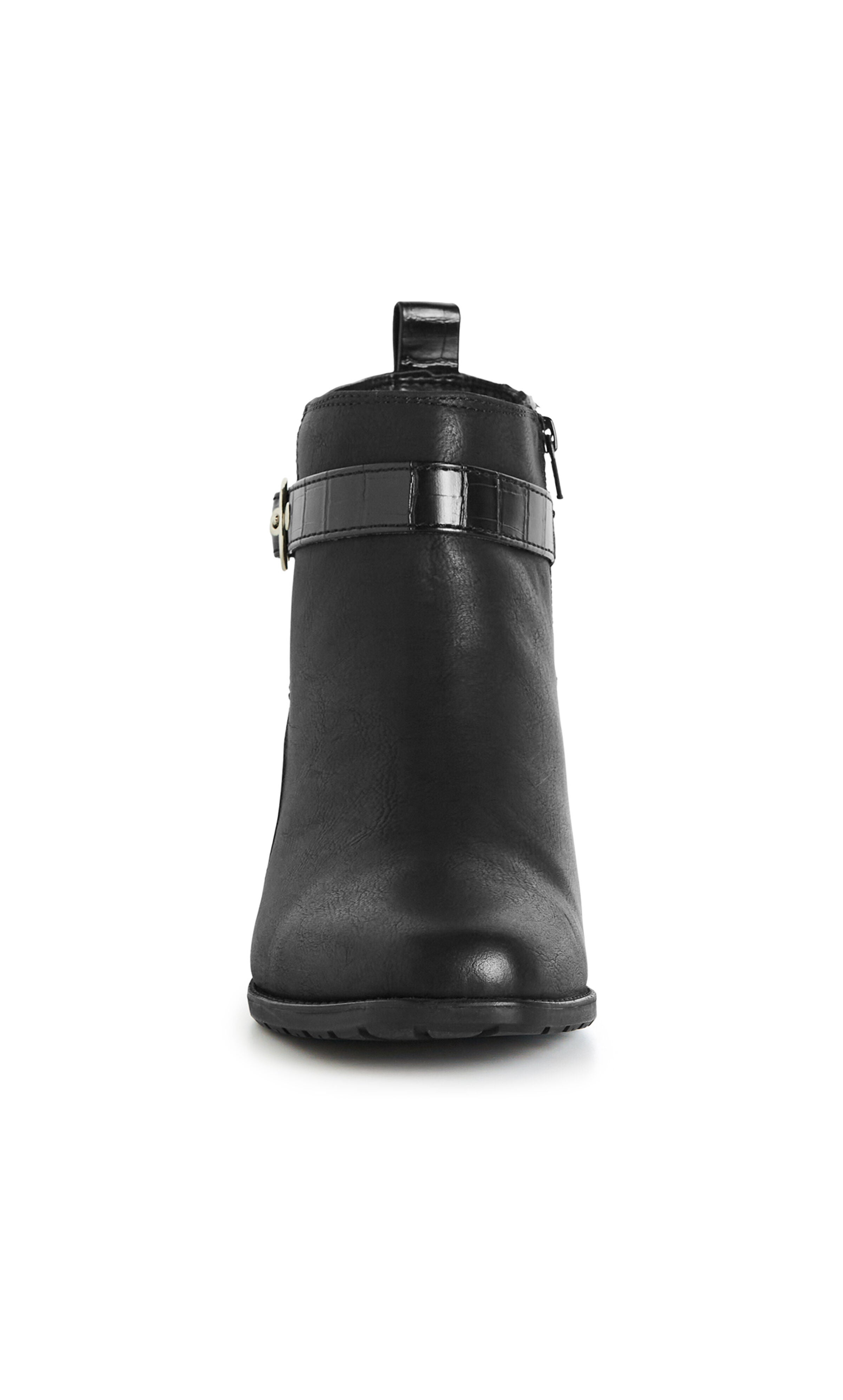 WIDE FIT Imogen Ankle Boot - black, , alternate image number 4