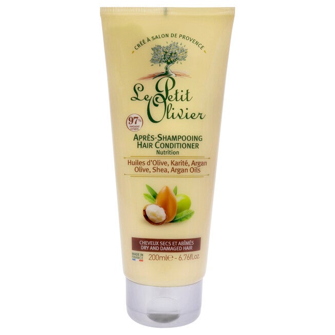Nutrition Hair Conditioner - Olive-Shea-Argan Oils by Le Petit Olivier for Unisex - 6.76 oz Conditioner, NA, hi-res image number null