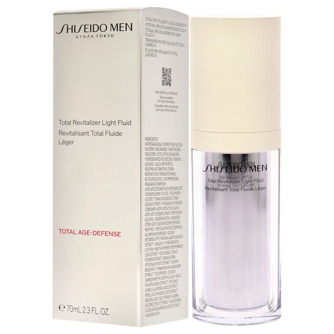 Total Revitalizer Light Fluid by Shiseido for Men - 2.3 oz Serum, See Description, alternate image number 3