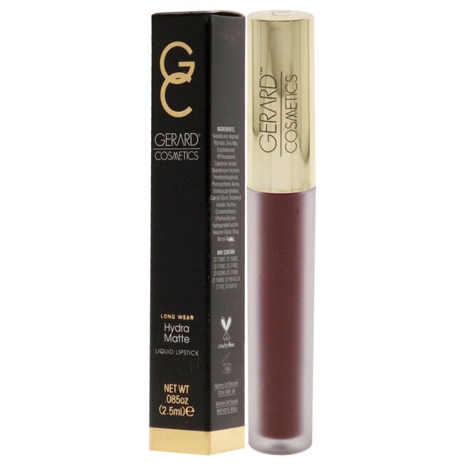 Hydra Matte Liquid Lipstick - Boss Lady by Gerard Cosmetic for Women - 0.085 oz Lipstick, See Description, alternate image number 3