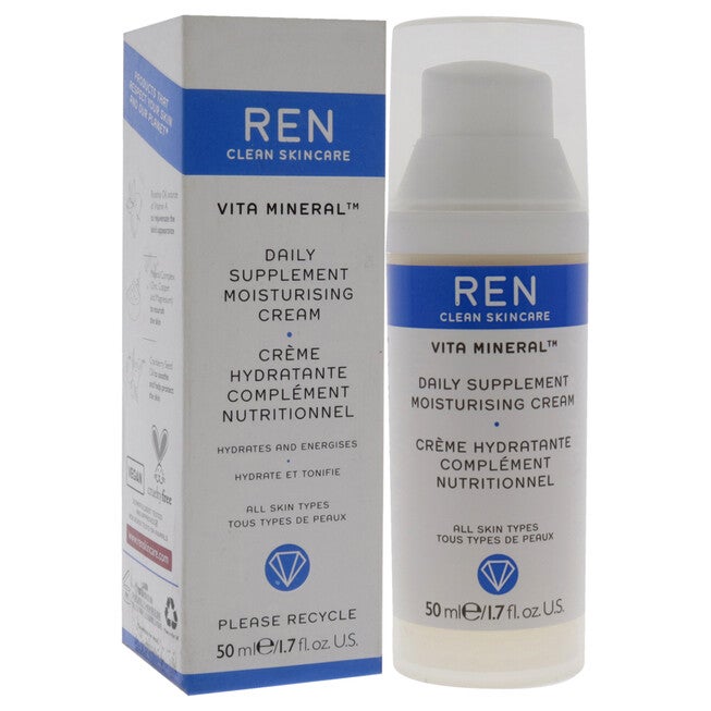 Vita Mineral Daily Supplement Moisturising Cream by REN for Unisex - 1.7 oz Cream, See Description, alternate image number 1