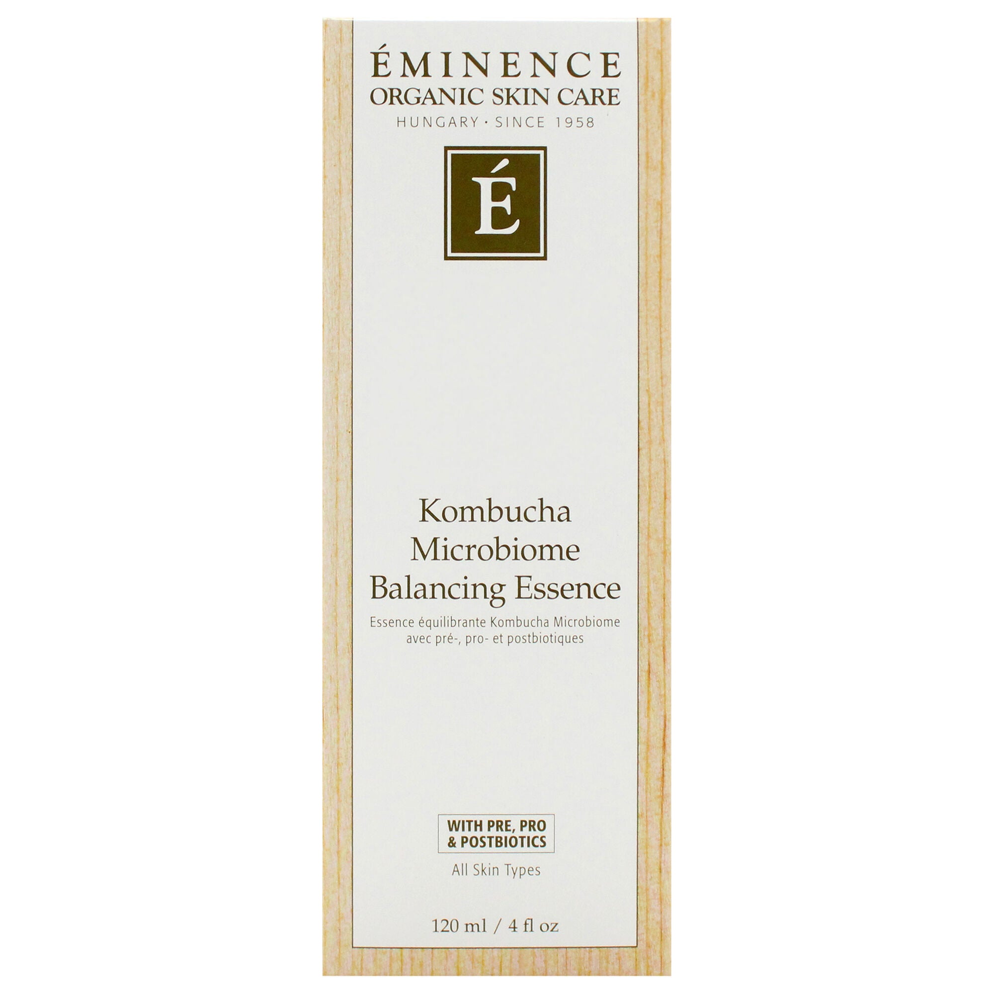 Kombucha Microbiome Balancing Essence by Eminence for Unisex - 4 oz Toner, Clear, alternate image number 4