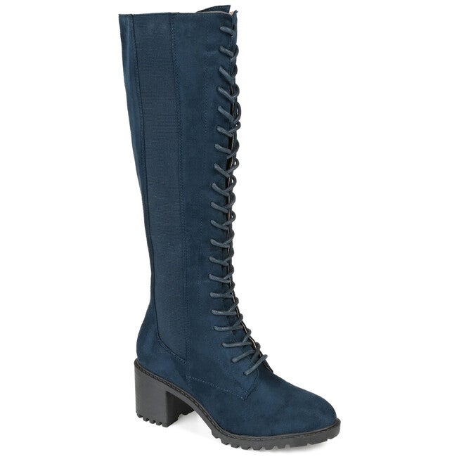 Women's Tru Comfort Foam Extra Wide Calf Jenicca Boot, Navy, hi-res image number null